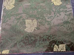 Tela de Satén Jacquard Brocado Ultra Suave 100% Poliéster, Secado Rápido, Transpirable, con Hilo Metálico, Peso Medio, para Prendas y Abayas (PK-1333) - Product Image 2