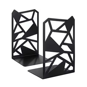 Sujetalibros de Metal Duradero, Soporte para Libros Resistente, Antideslizante, Organizador de Escritorio y Estantes - Product Image 4