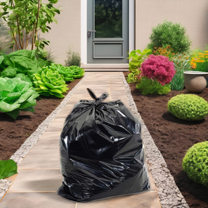 Bolsas de basura de HDPE de alta resistencia y calidad, gruesas y fuertes, para limpieza y servicio de limpieza. - Product Image 1