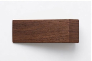 Butée de porte minimaliste en bois d'acacia faite à la main pour la décoration de chambre et de maison, design durable - Product Image 2