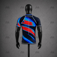 Kaos Olahraga Pria Cepat Kering Bahan Polyester untuk Lari, Gym, dan Aktivitas Profesional, Rash Guard untuk Semua Olahraga dan Aktivitas Luar Ruangan