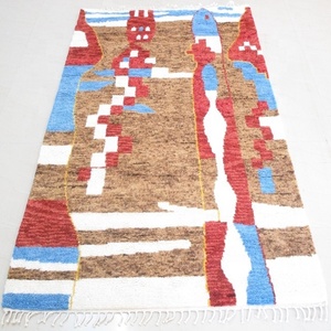 Vintage Moroccan Berber Rugs Handmade New Zealand <b>Wool</b> Plush Fluffy Pile Area Rug Collection for Home - Product Image 6