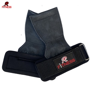 Protège-paume en cuir de vachette personnalisé pour haltérophilie, sangle de poignet et attelle de poignet - Product Image 6