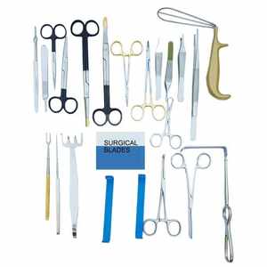 Astrin Surgical Face <b>Lift</b> Surgical Instruments Set 21Pcs High-Quality Stainless Steel Cosmetic Surgery Kit Reusable Veterinary - Product Image 4