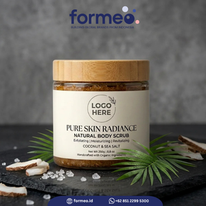 Gommage corporel OEM sous marque privée, exfoliant en profondeur, hydratant et polissant pour la peau, fournisseur en gros ODM - Product Image 3