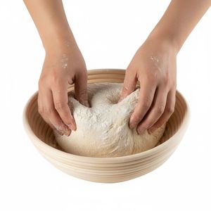 Proofing <b>Basket</b> With Cloth Liner Handmade <b>Bread</b> Rising <b>Basket</b> for Sourdough Baking Wholesale Supply - Product Image 1