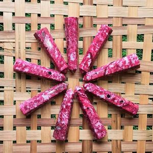 Chakralume Natural Thulite Crystal Pointer Tower Hand Polished <b>Pink</b> Gemstone for Reiki Meditation Chakra Energy <b>Healing</b> Decor - Product Image 4