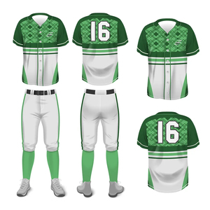 Tenue de baseball personnalisée par sublimation, qualité supérieure, ensemble uniforme d'équipe, vente en gros et prix bas - Product Image 6