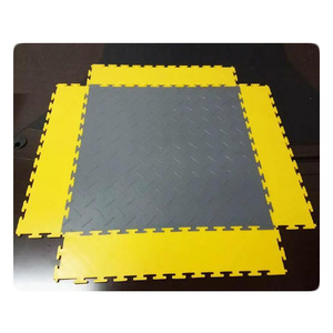 Baldosas de Suelo Suaves de PVC Antideslizantes y Encajables para Garaje y Exposiciones - Product Image 6