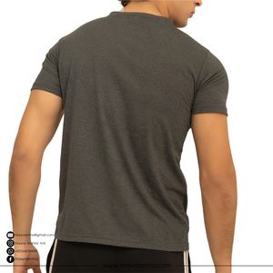 Camisa de Hombre con Logotipo Personalizado, Manga Corta, Corte Ajustado, 100% Algodón Tejido, Cuello con Botones, Secado Rápido, Transpirable, Ropa Casual para Exteriores, OEM - Product Image 5