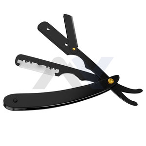 Navaja de Afeitar Profesional para Hombre, Navaja de Afeitar Recta de Seguridad, para Barberos y Uso Doméstico, Duradera, con Logotipo Personalizado, Suministro al por Mayor - Product Image 2