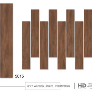 Azulejo de porcelana mate de aspecto natural 8x48, desarrollado para brindar movimiento inspirado en losas, una superficie de tacto suave y un piso duradero. - Product Image 1