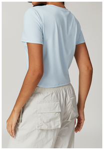 Nueva Llegada, Camiseta Corta de Algodón de Alta Calidad, Estampada, Moderna y Elegante para Mujer, Personalizada - Product Image 6