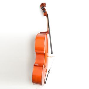 Custodia per Violoncello 4/4 Stile Retrò con Arco e Resina, Elegante Accessorio Vintage per Strumenti Musicali - Product Image 3