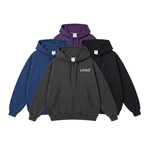 Sudaderas con capucha para hombre 100% algodón, colores y tallas personalizadas, sudaderas térmicas transpirables, tallas personalizadas - Product Image 2