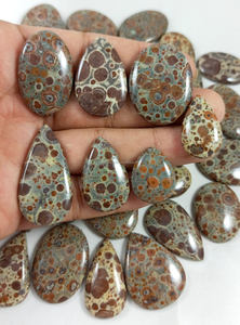 Cabujón suelto de jaspe Asteroid de alta calidad Aamna Arts, precio mayorista, piedra preciosa natural para fabricación de joyas, colgantes y collares, ¡gran oferta! - Product Image 2