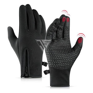 Gants de course unisexes personnalisés avec logo, compatibles écran tactile, pour vélo, moto et cyclisme - Product Image 1