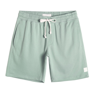 Pantalones Cortos Deportivos Casuales de Color Verde Salvia para Hombre, Proveedor de Ropa Deportiva Personalizada - Product Image 1