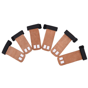 3 Holes Fitness Rubber <b>Weight</b> Lifting Gym Palm Protector Gloves with Gymnastic Hand Grip Wrist Support Waist Cheap Price - Product Image 5