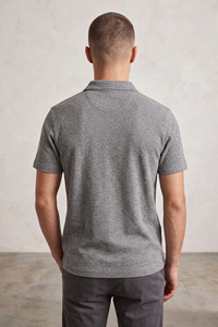 Men's Short Sleeve Knitted Polo Shirt Turn <b>Down</b> Collar Polo T Shirts Men Summer Street Style Polo Shirt Mens - Product Image 2