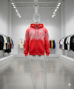 Sudaderas con capucha de primera calidad, tejido grueso de felpa francesa, bordado personalizado con efecto desgastado, corte y venta, sudaderas con capucha con cremallera más vendidas - Product Image 6