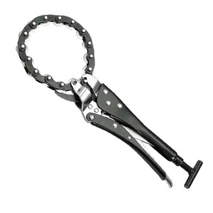 Alicates de corte de tubos de escape industriales de alta resistencia con bloqueo, cortador de tuberías OEM/ODM para reparación automotriz - Product Image 1