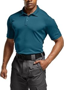 Camisas Casuales Personalizadas para Hombre, Fabricante OEM ODM, Spandex/Poliéster, Estampado Digital, con Bolsillo, para Golf, Venta al Por Mayor, Marca Privada - Product Image 3