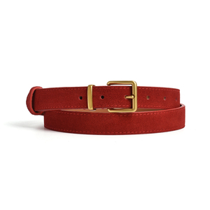 Women's Reversible Cow Hide Alloy Square Buckle Belt with Vintage Matte Finish Soft & Comfortable - Product Image 3