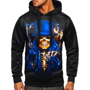 Logo personnalisé High Street entièrement sublimation sweats à capuche tissu polaire à capuche coton surdimensionné pull hommes à capuche - Product Image 1