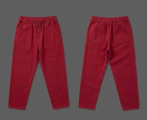 กางเกงวอร์ม HAMILO SPORTS HS-101 สีแดง รุ่น Unisex เอวยางยืด มีเชือกผูก กระเป๋าข้าง สำหรับผู้ใหญ่ สวมใส่สบายๆ - Product Image 1