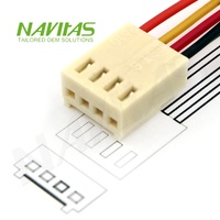 Kit de câbles modulaires Molex 2510 4 broches pas de 2,54 mm pour faisceau de câblage personnalisé d'alimentation