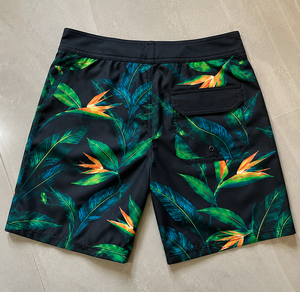 Shorts de Surf con Estampado de Hojas Tropicales Personalizados para Hombre, Secado Rápido, Trajes de Baño Ligeros para Playa, Deportes Acuáticos de Verano, OEM ODM - Product Image 5