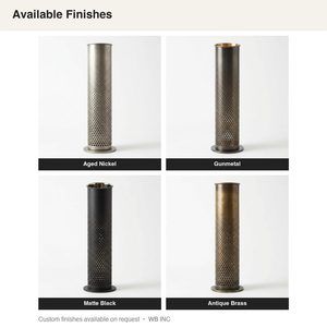 Lanterne à bougie artisanale en laiton 30 cm, nickel vieilli, dégradé de densité, dégradé Starfield, décoration intérieure, hôtel, mariage, table - Product Image 5