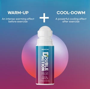 AQUAACOOL Gel de Masaje Corporal de Doble Acción en Roll-on - Potente Solución de Recuperación con Efecto Caliente y Frío para un Estilo de Vida Activo 100 ml - Product Image 2