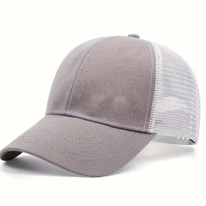 New Designer Two Tone 6 Panel Trucker <b>Hats</b> Custom Classic Trucker Caps with Logo - Product Image 2