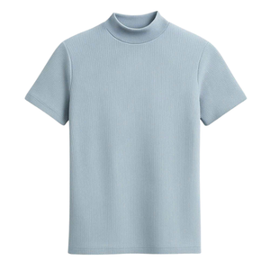 Sudadera extragrande personalizada con cuello falso jersey de lana de algodón pesado - Product Image 6