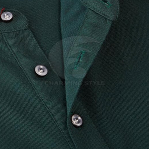 เสื้อโปโลผู้ชายใส่สบาย แห้งเร็ว ระบายอากาศได้ดี เสื้อโปโลผู้ชาย 100% ผ้าฝ้าย เสื้อโปโลสำหรับผู้ชาย - Product Image 2