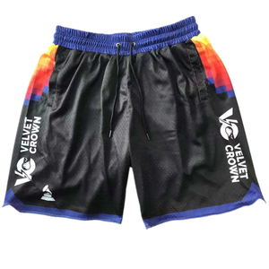 Pantalones Cortos de Baloncesto Personalizados con Estampado, Malla Transpirable, Cordón Ajustable, Logotipo Frontal, Ropa Deportiva para Equipos, Tallas Grandes para Adultos - Product Image 1