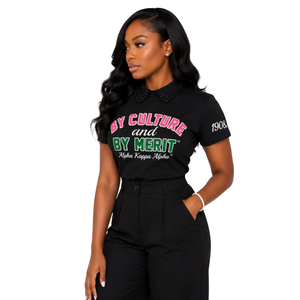 <b>Black</b> by Culture by Merit Graphic T <b>Shirt</b> for <b>Women</b> Casual Short Sleeve Crew Neck Fashion Cotton Tee with Pink Letter Print - Product Image 1
