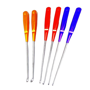 Curetas Dérmicas de un Solo Extremo, Cureta Buck Ear Recta y Afilada, Tamaño Personalizado, Acero Inoxidable, Manual, Reutilizable, en Venta - Product Image 6