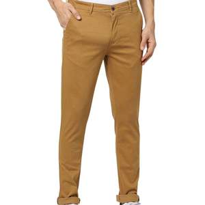 Pantalon chino bleu sarcelle pour homme, coupe slim moderne, en coton, couleur unique, bas de garde-robe tendance pour homme, qualité supérieure - Product Image 6