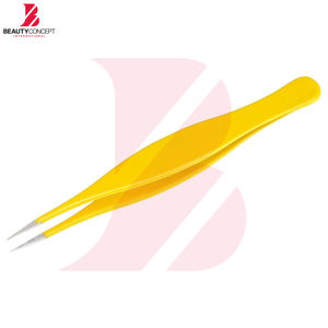 Pinces de précision à pointe ultra-fine de la plus haute qualité, en acier inoxydable, pour extensions de cils greffés - Product Image 5