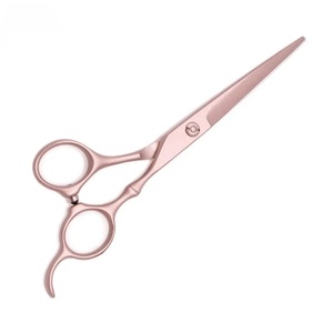 Ciseaux à cheveux professionnels en acier inoxydable, pointe acérée, pour droitiers, manche long en plastique, non pliables, pour la coiffure, Ryzer Studio - Product Image 6