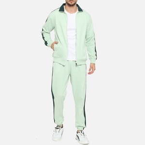 Durable 100% Cotton Casual Hooded Acid Wash Printed Solid Winter Men Tracksuits Private Label Eco-Friendly Breathable <b>Low</b> Price - Product Image 1