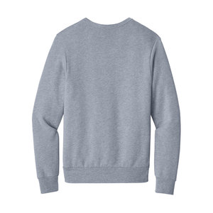 Sweat-shirt unisexe Bella + Canvas en molleton noir 100% coton écologique, col rond classique, manches longues, couleur unie, hiver - Product Image 2