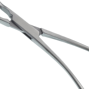 90 °   Pinzas Anguladas para Esponjas, Pinzas de Anillo Foerster de Acero Inoxidable, Instrumento Quirúrgico con Certificación CE ISO - Product Image 6