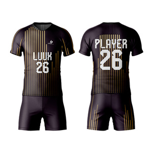 Uniforme de Fútbol de Primera Calidad, Conjunto de Camiseta y Pantalones Cortos Transpirables, Fabricante OEM al por Mayor - Product Image 6