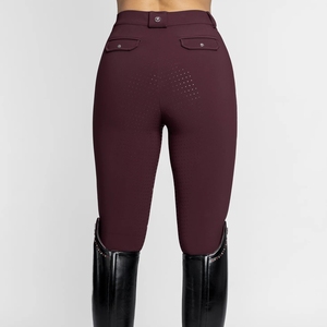 High Quality 4-way Stretch Horse Riding Breeches <b>Leggings</b> Tights <b>Equestrian</b> Wear Pants on Technical Fabric with Soft Feel - Product Image 3