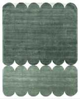 Tapis de luxe en viscose tufté à la main pour salon, tapis de zone tufté à la main en mélange de viscose et de soie, moderne et haut de gamme