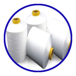 Hilo de Filamento de Poliéster 100% Teñido en Masa, Alta Tenacidad, DTY, Hilado con Núcleo, Tejido Crudo para Textiles del Hogar, Tejido de Punto y Tejido Plano - Product Image 2